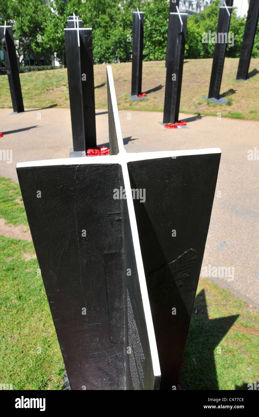 New Zealand War Memorial war memorial morts de guerre la Nouvelle-Zélande d'abord la seconde guerre mondiale le coin de Hyde Park London Banque D'Images