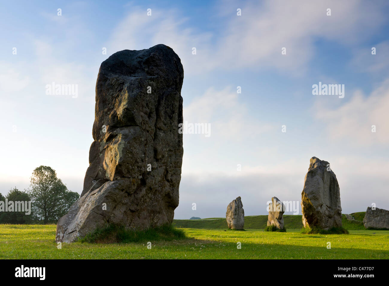 Les pierres d'Avebury - Wiltshire Banque D'Images