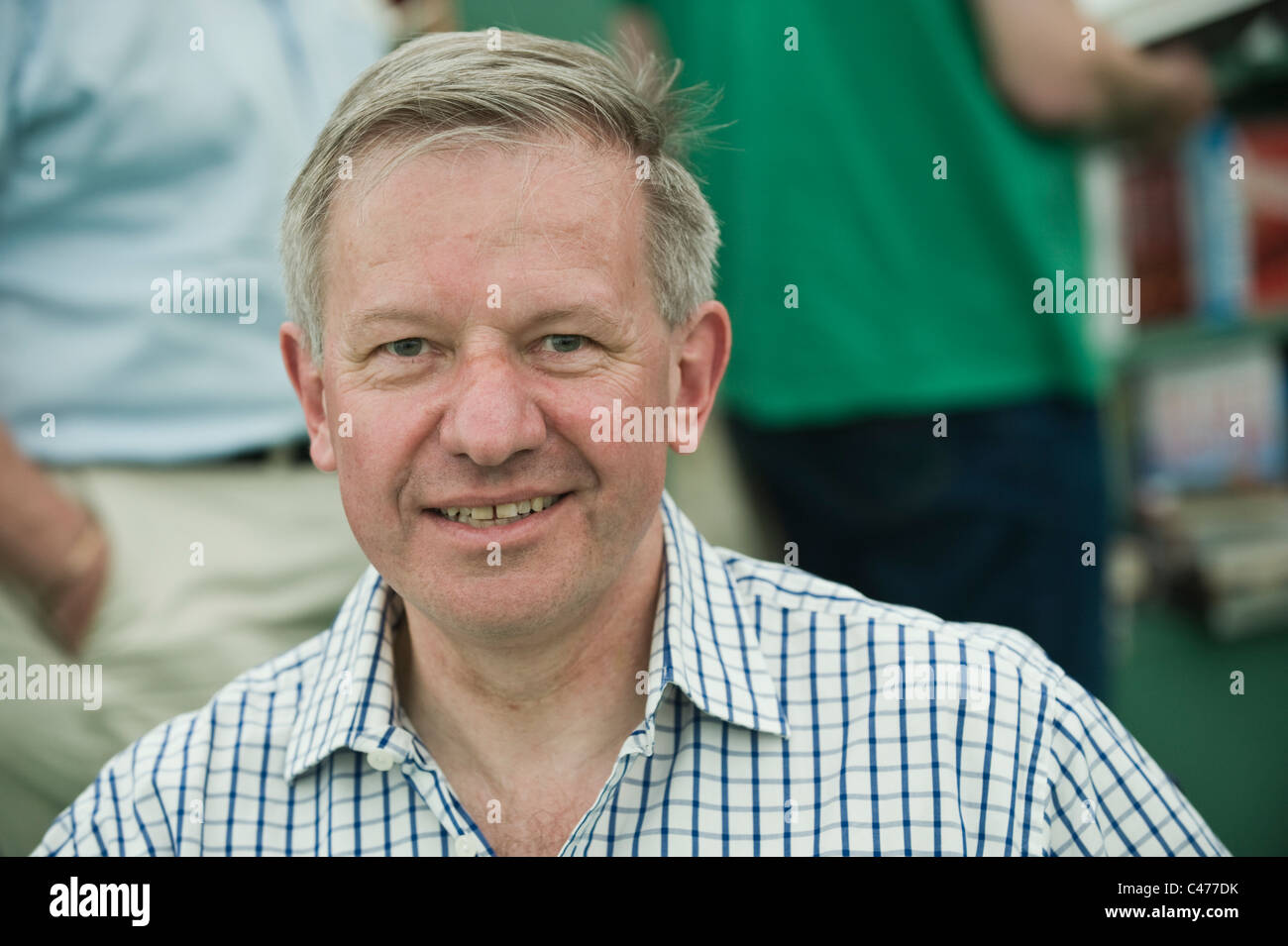 Sir Sherard Cowper Coles, ancien diplomate britannique à l'Afghanistan et le Pakistan à Hay Festival 2011 Banque D'Images