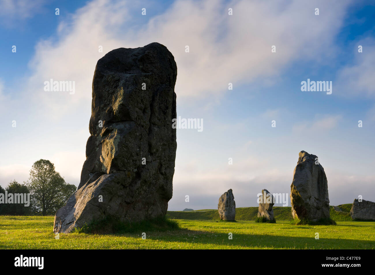 Les pierres d'Avebury - Wiltshire Banque D'Images