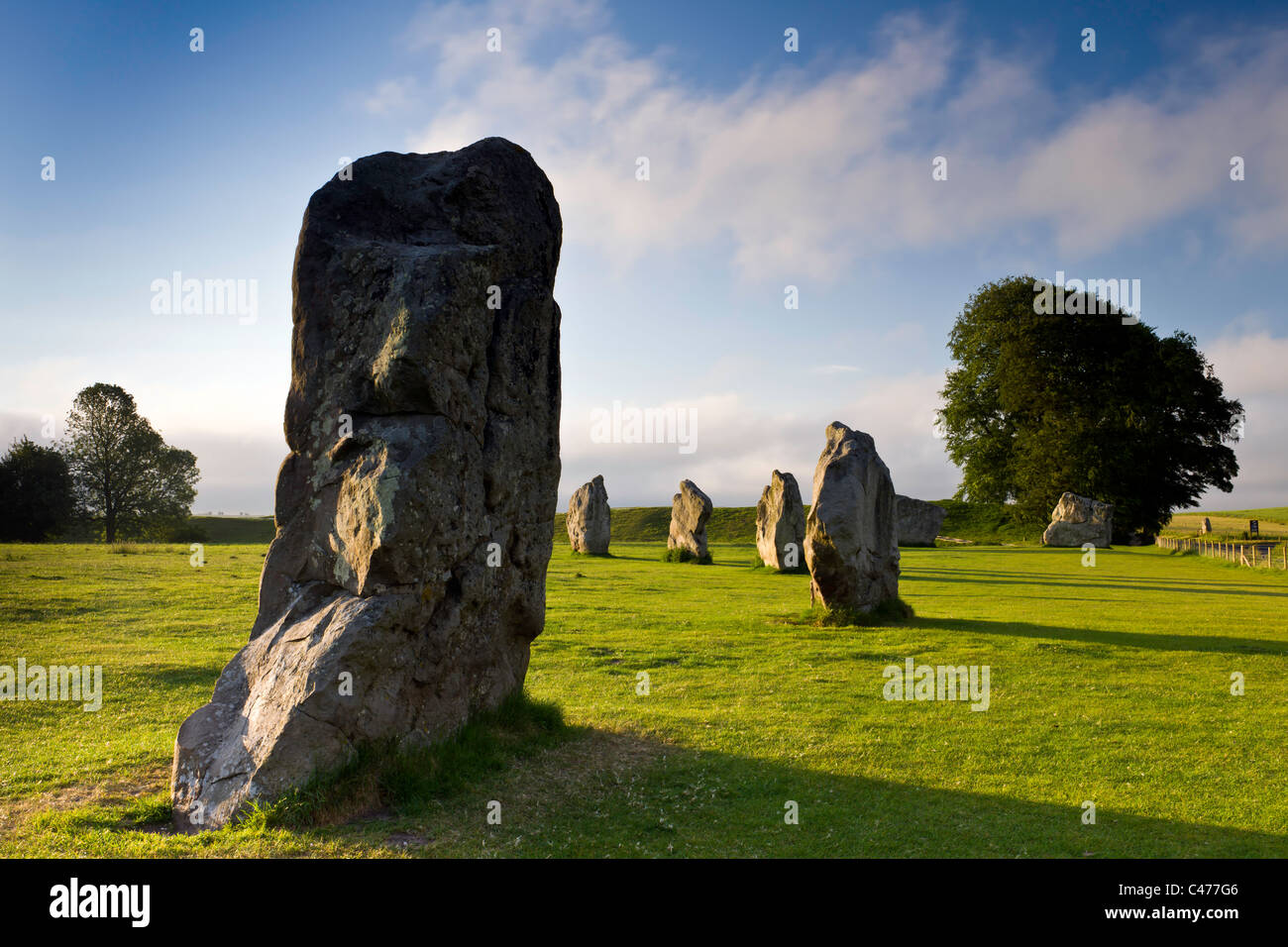 Les pierres d'Avebury - Wiltshire Banque D'Images