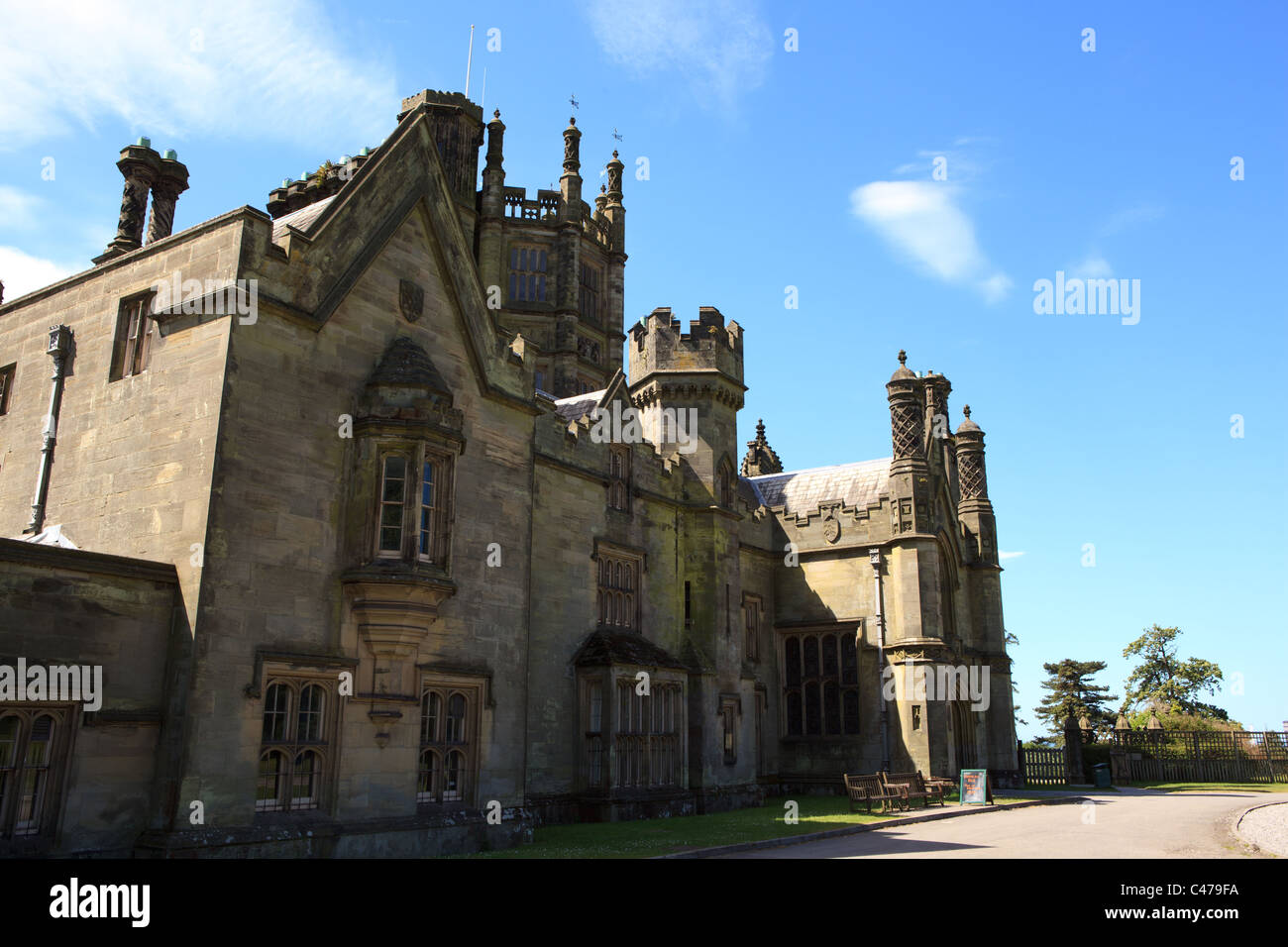 Château de Margam, Margam Park, Neath Port Talbot, Pays de Galles, Royaume-Uni Banque D'Images