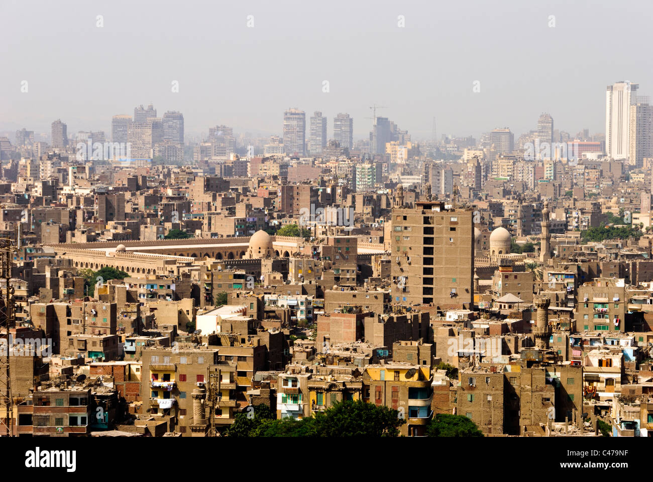 Bâtiments - Cairo, Égypte inférieur Banque D'Images