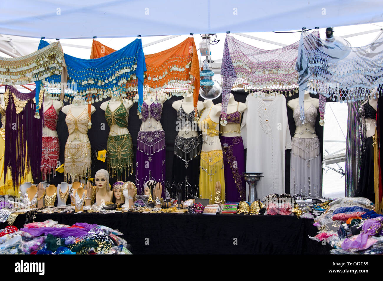 Robe de danse du ventre Banque D'Images