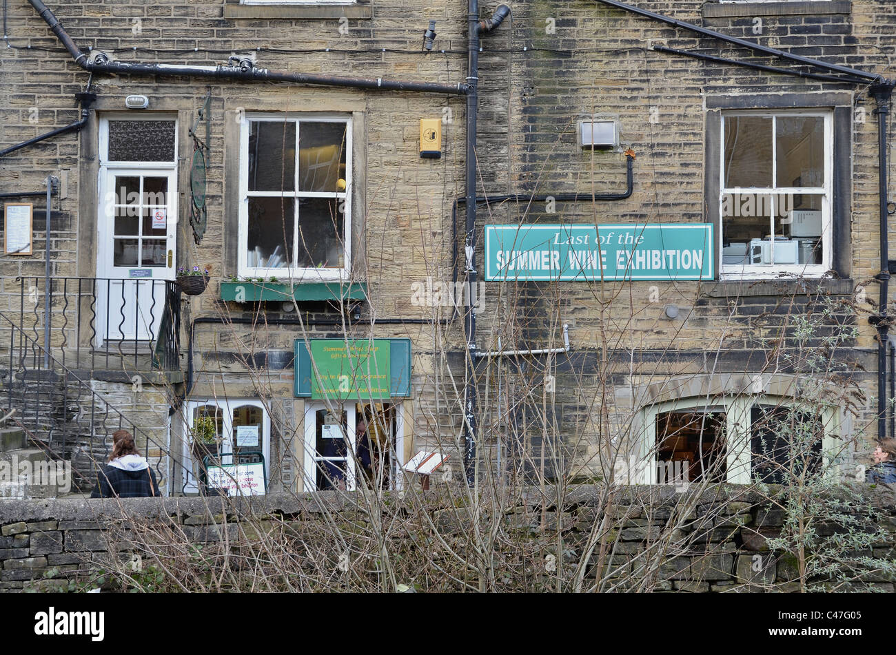 Holmfirth, définition pour la série TV Last of the Summer Wine. Banque D'Images