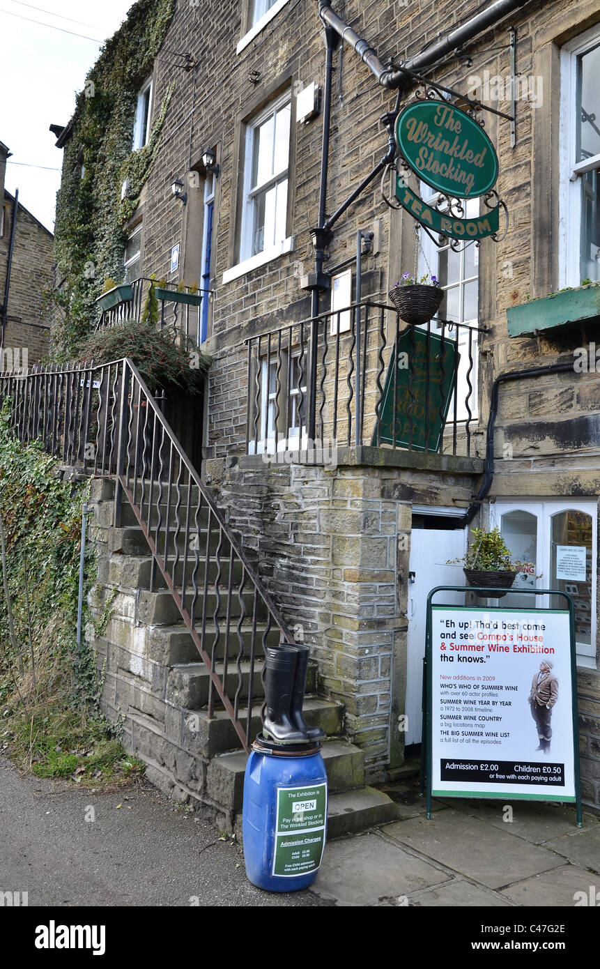 Holmfirth, définition pour la série TV Last of the Summer Wine. Banque D'Images