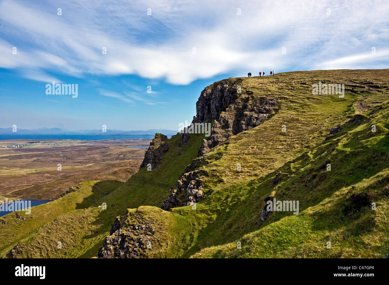 Trotternish quartier de l'île de Skye en Ecosse Banque D'Images