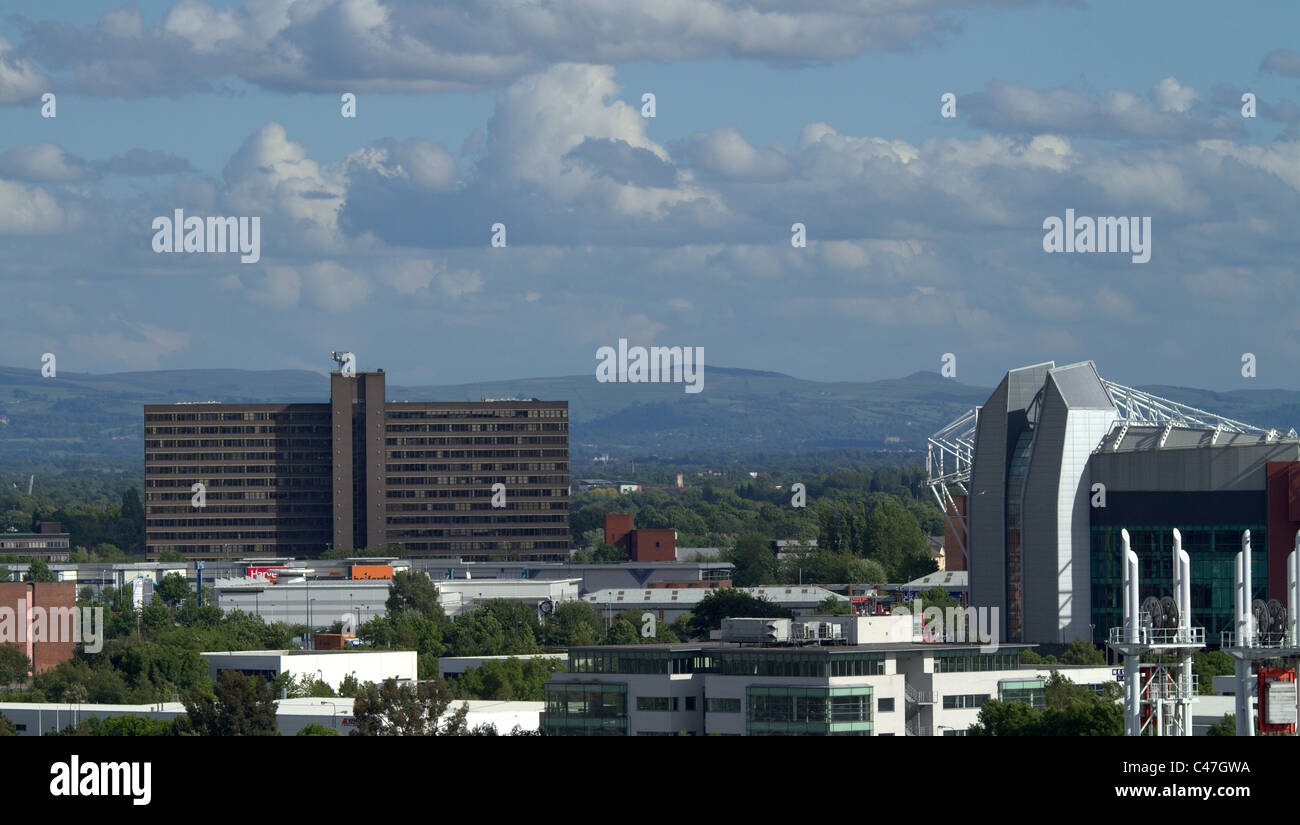 Manchester et Salford Quays Banque D'Images