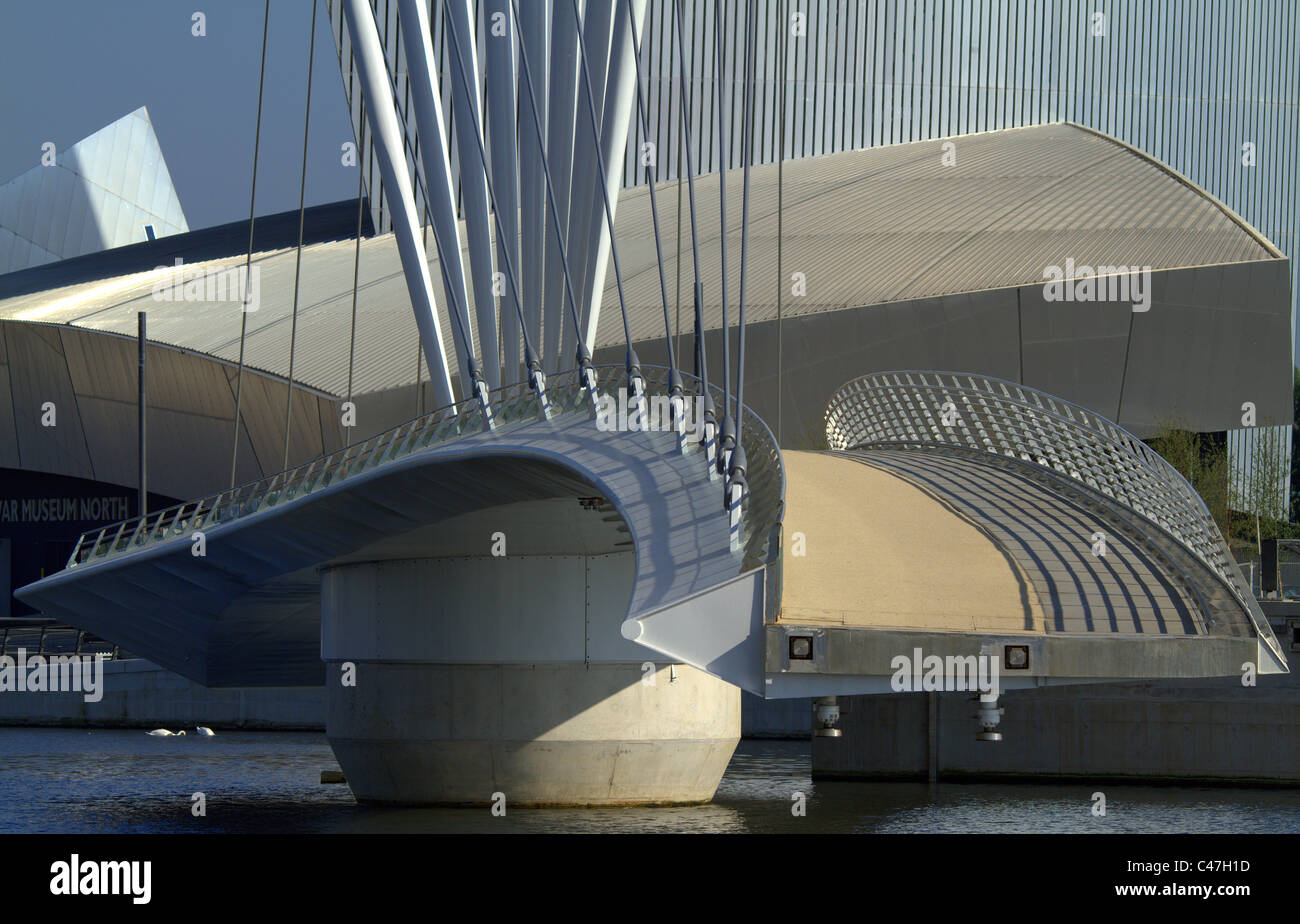 Manchester et Salford Quays Banque D'Images