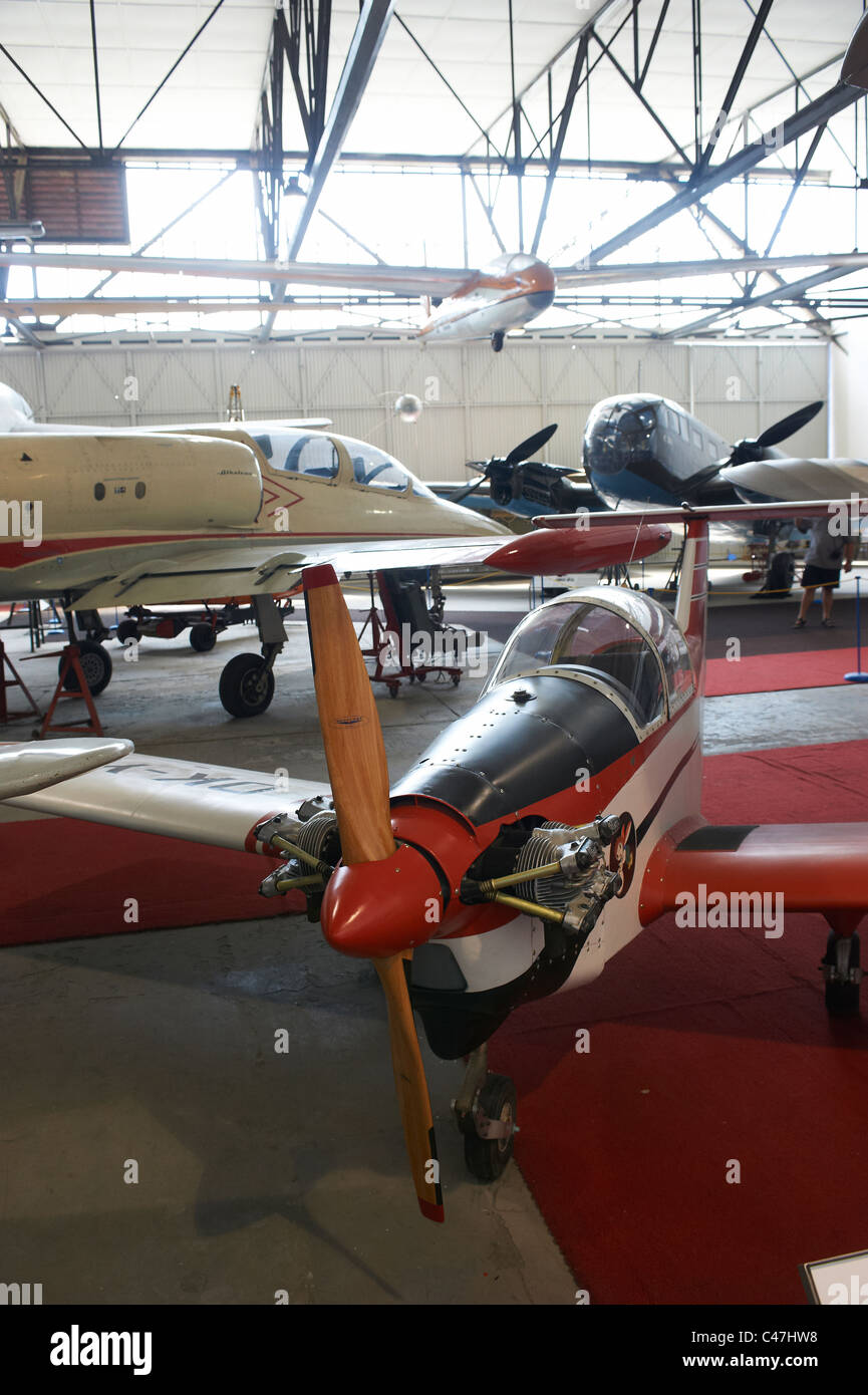 Le Musée de l'Aviation Kbely - Letecke muzeum Muzeum - un kosmonautiky letectvi Prague Praha République Tchèque Banque D'Images