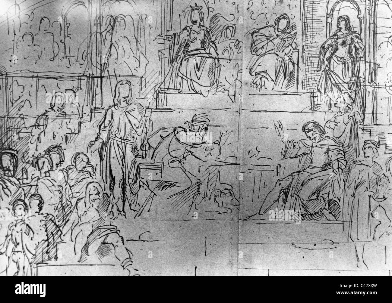 Moritz von Schwind, Banque D'Images