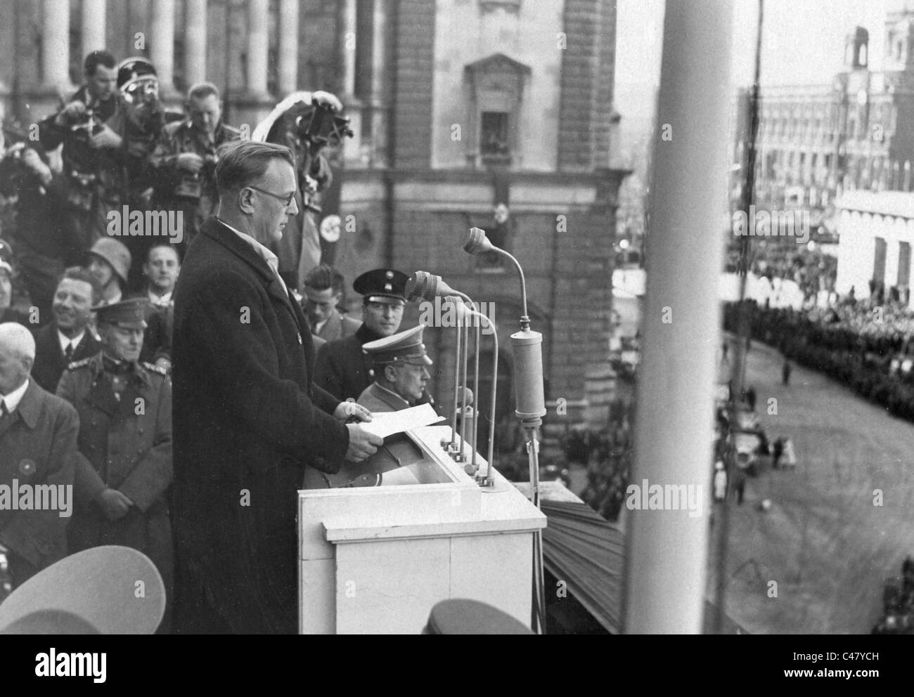 Le Dr Arthur Seyss-Inquart Banque D'Images