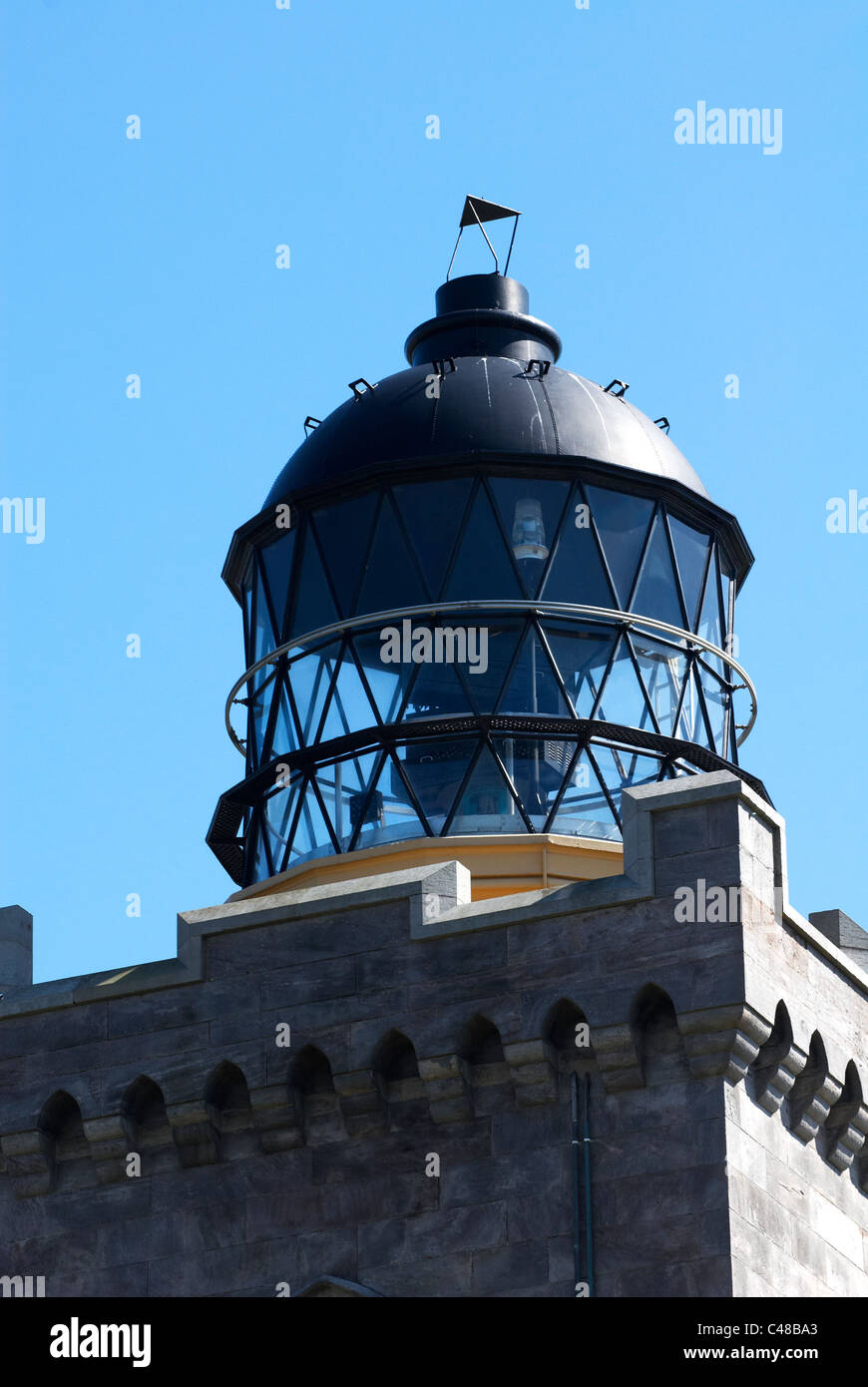 Le phare de l'île de mai Banque D'Images