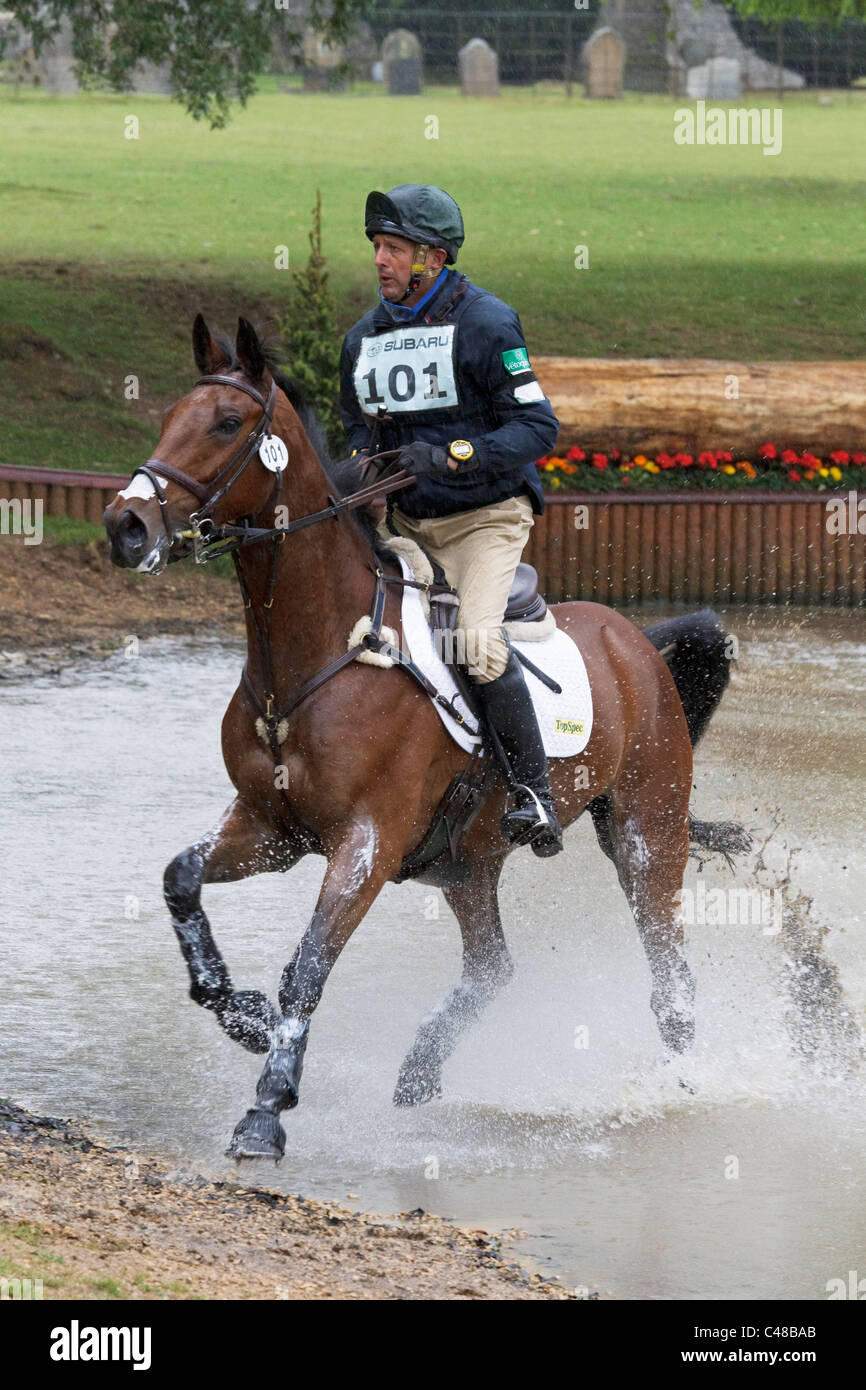 Bill Levett sur improviser Banque D'Images