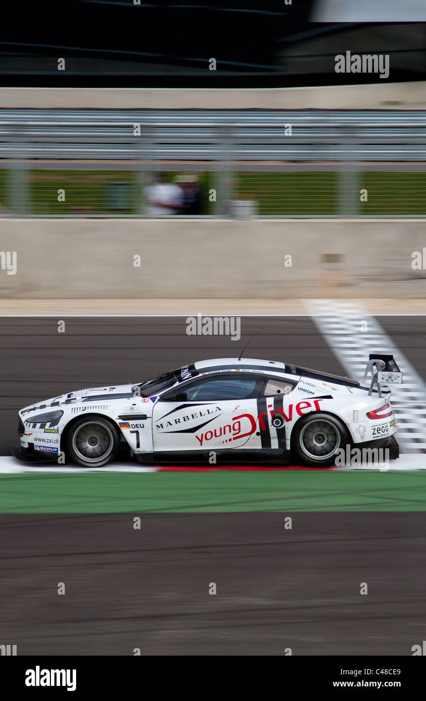 FIA GT Silverstone 2011 Banque D'Images