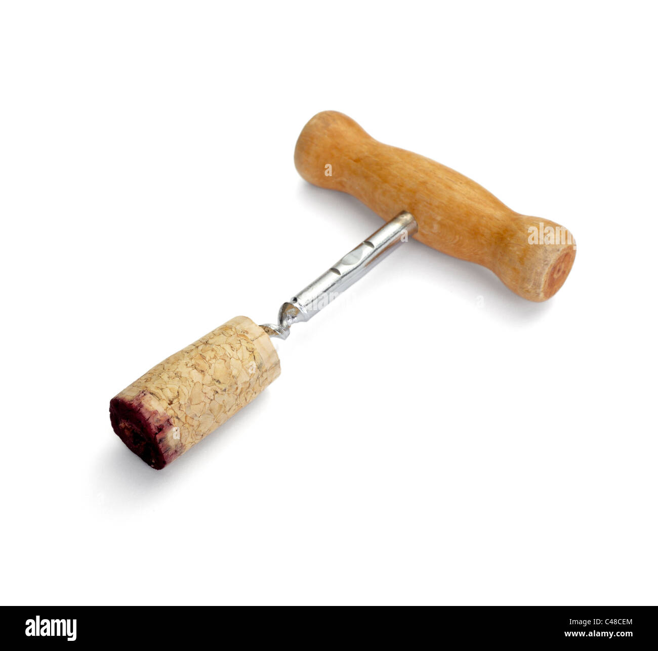 Close up d'un tire-bouchon Banque D'Images