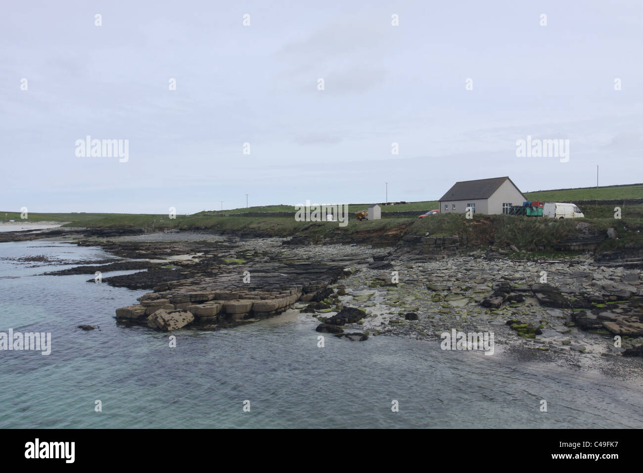 L'Écosse Orcades Westray Papa Mai 2011 Banque D'Images