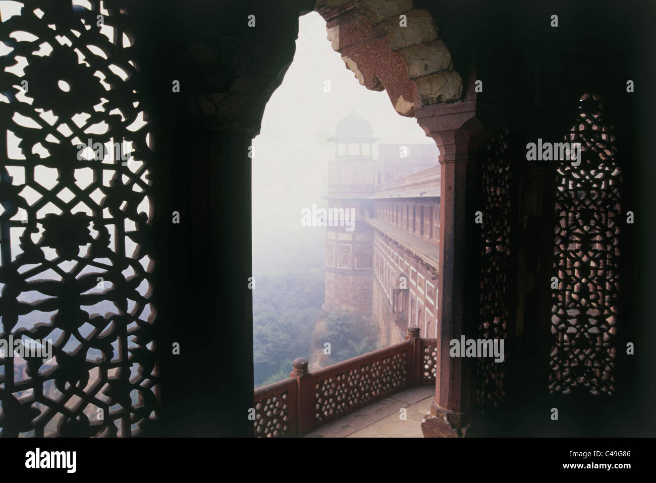 Photo du Taj Mahal à Agra Inde Banque D'Images
