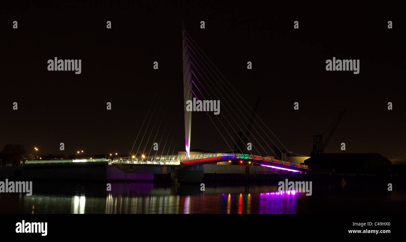 Salford Quays Media City Banque D'Images