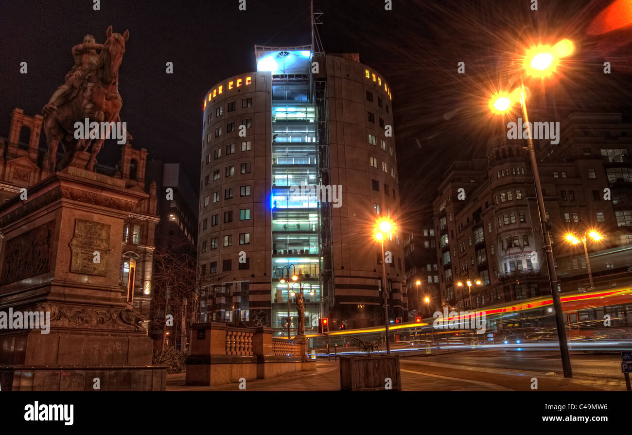 Leeds City Square Banque D'Images