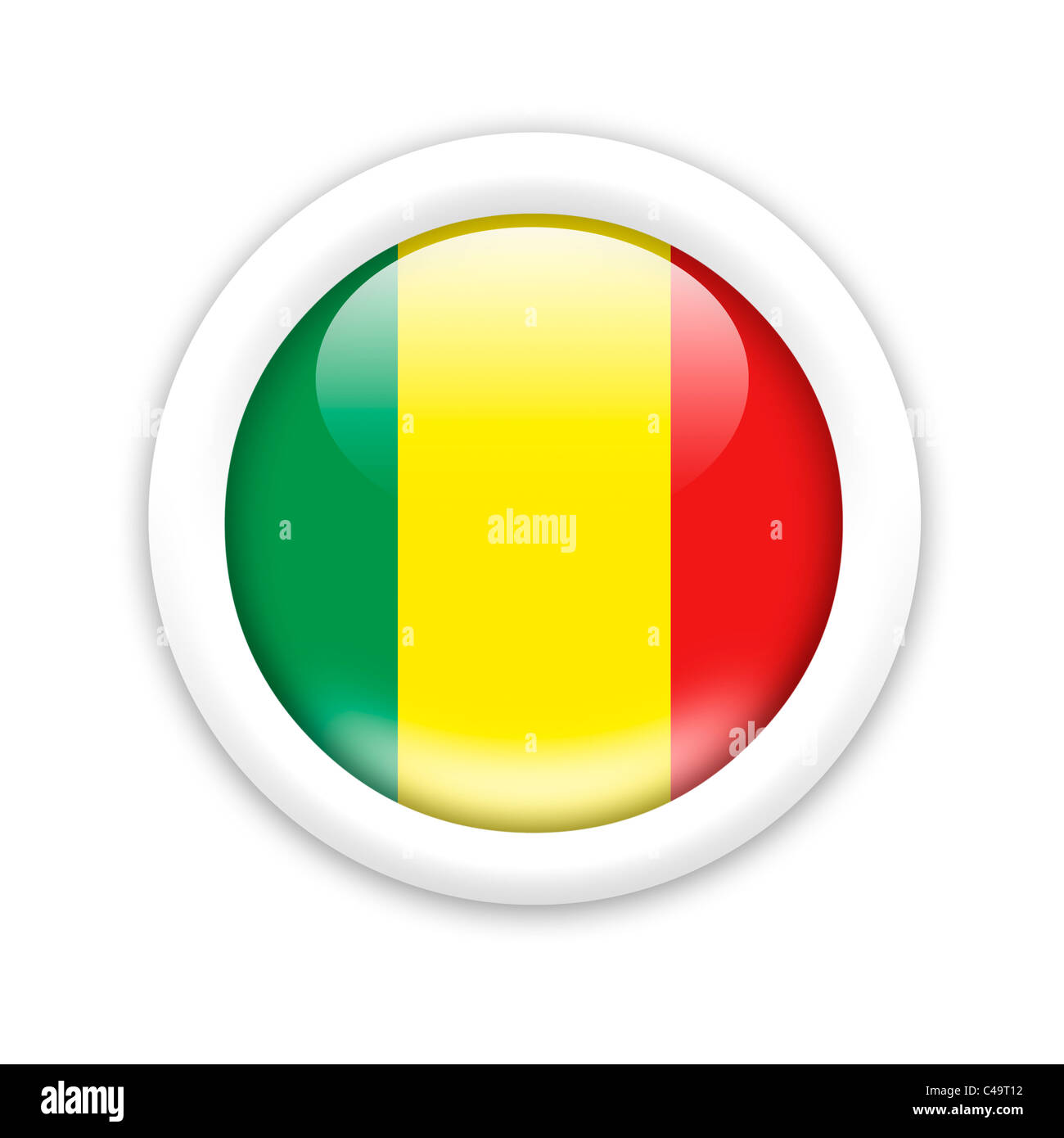 Pavillon du Mali Banque D'Images