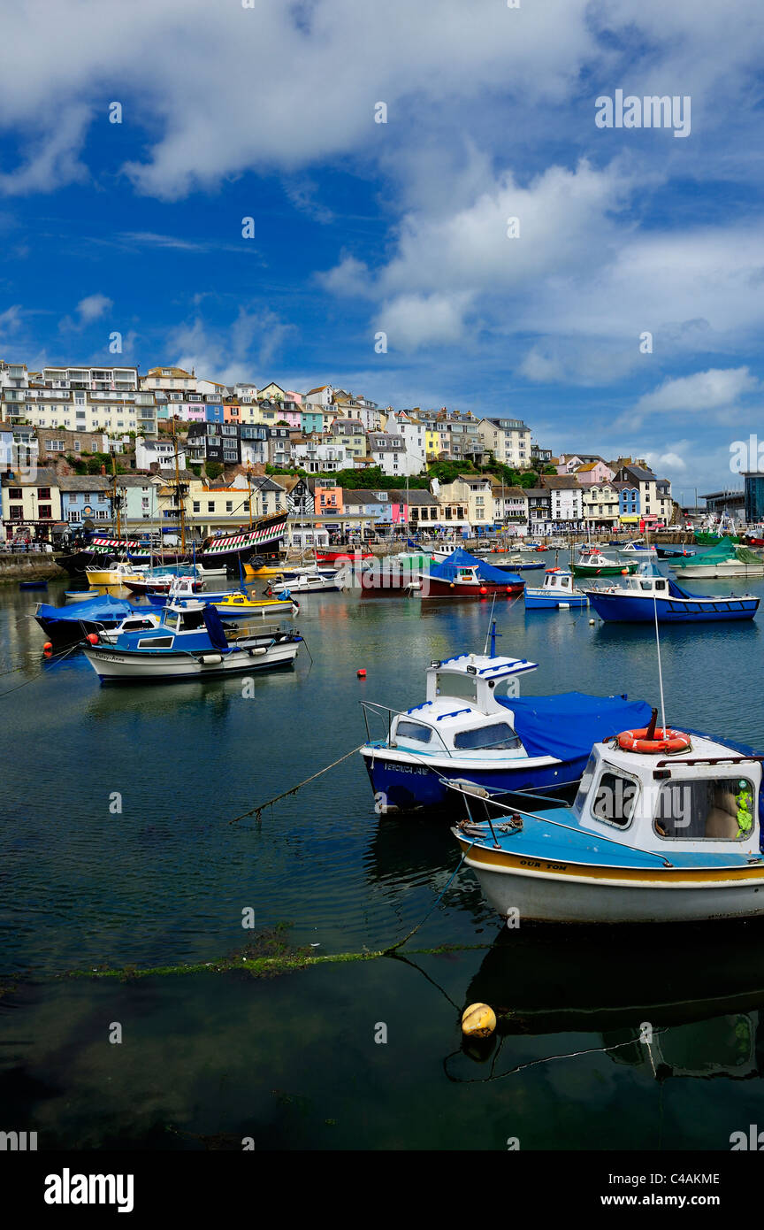 Port de brixham devon england uk Banque D'Images