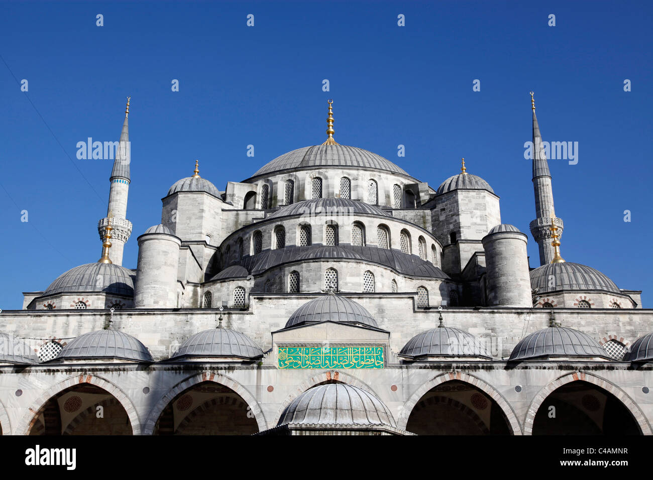 La Mosquée Bleue, également connu sous le nom de la Mosquée Sultan Ahmed à Istanbul, Turquie Banque D'Images