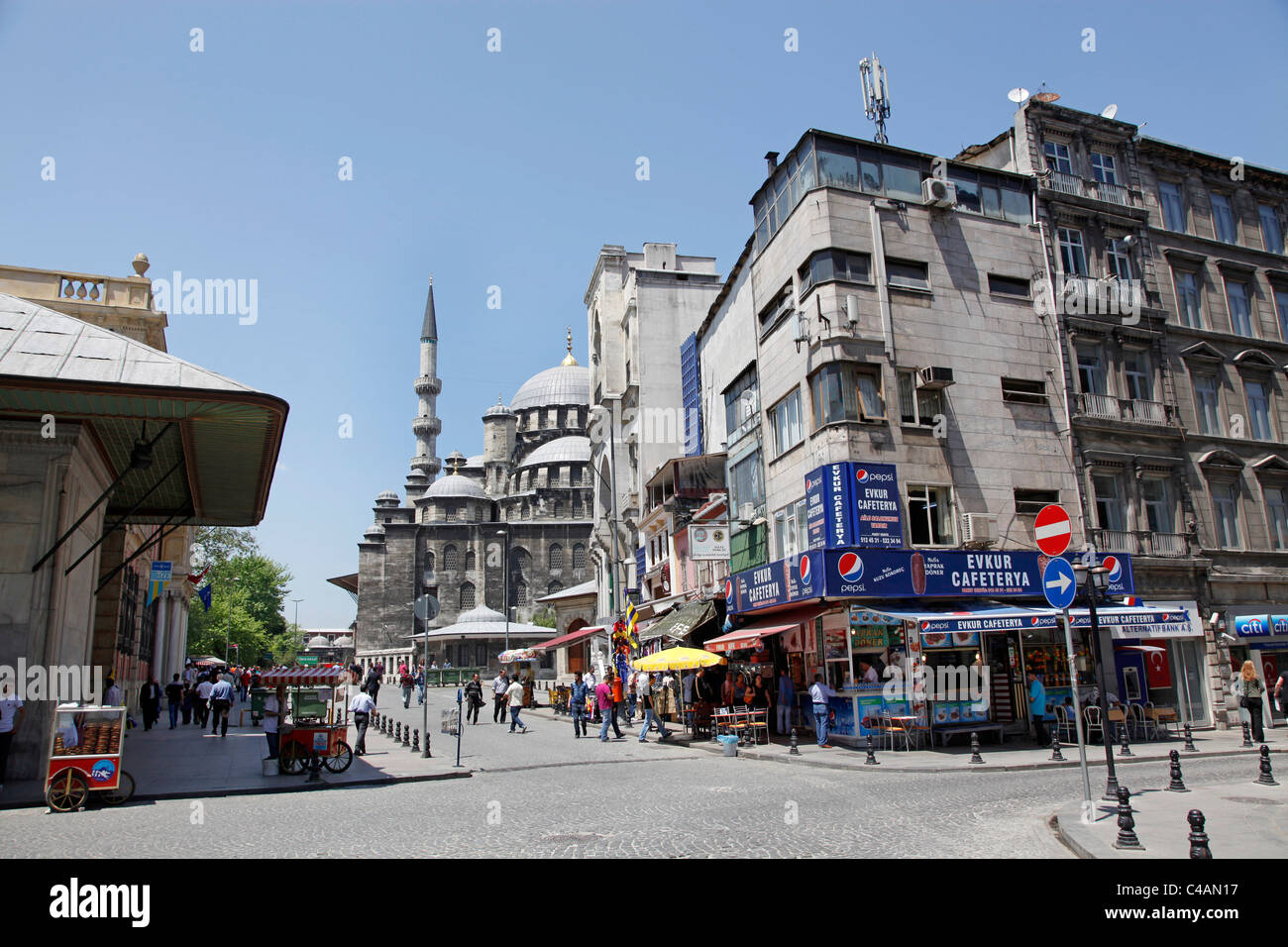 La Mosquée Bleue, également connu sous le nom de la Mosquée Sultan Ahmed à Istanbul, Turquie Banque D'Images