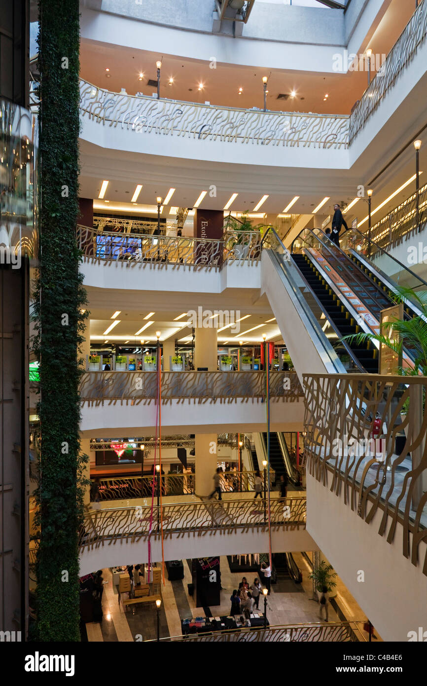 Centre commercial de Bangkok, Thaïlande Banque D'Images