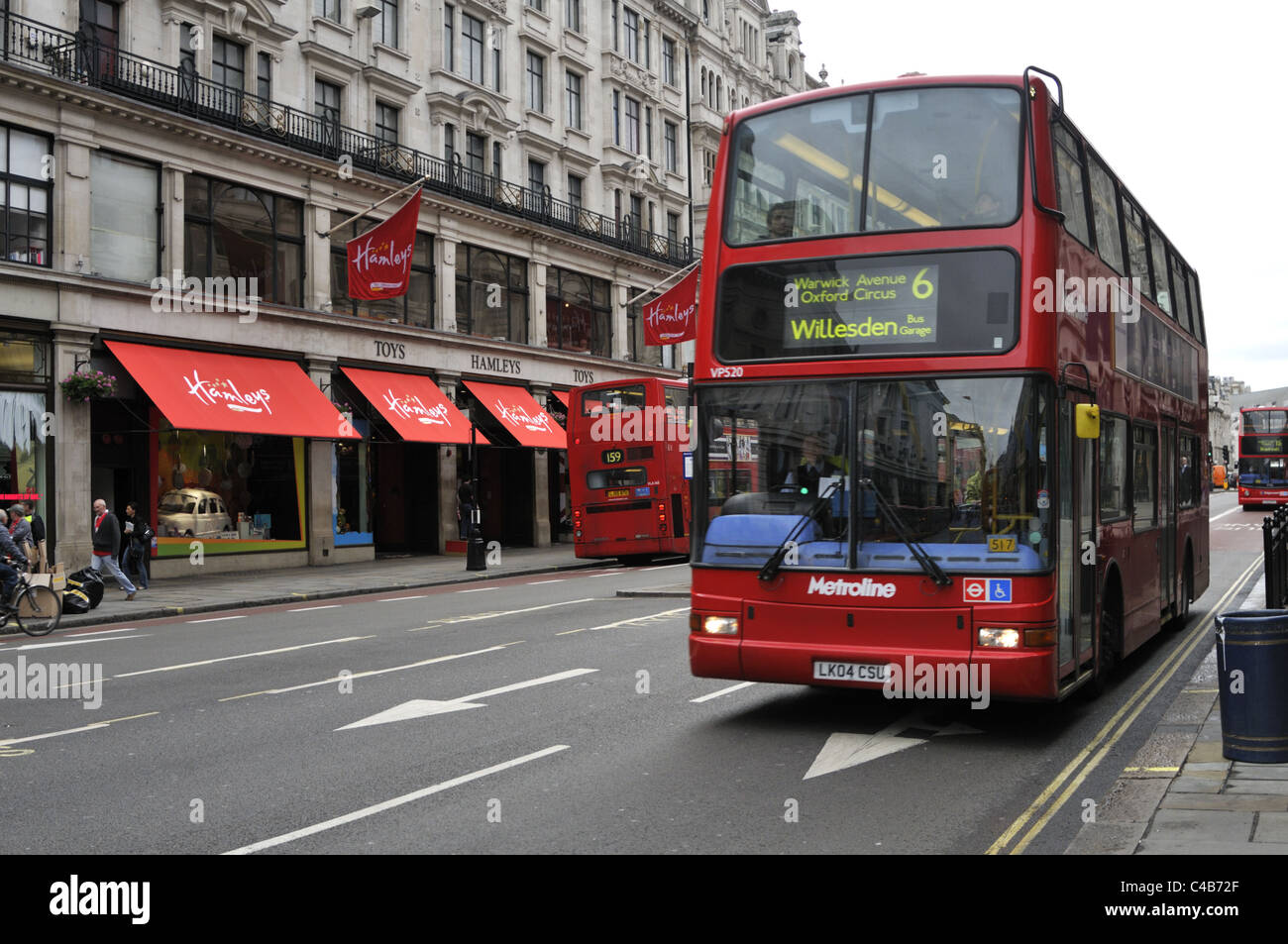 Magasin de jouets Hamleys sur Regent Street, à Londres. Banque D'Images