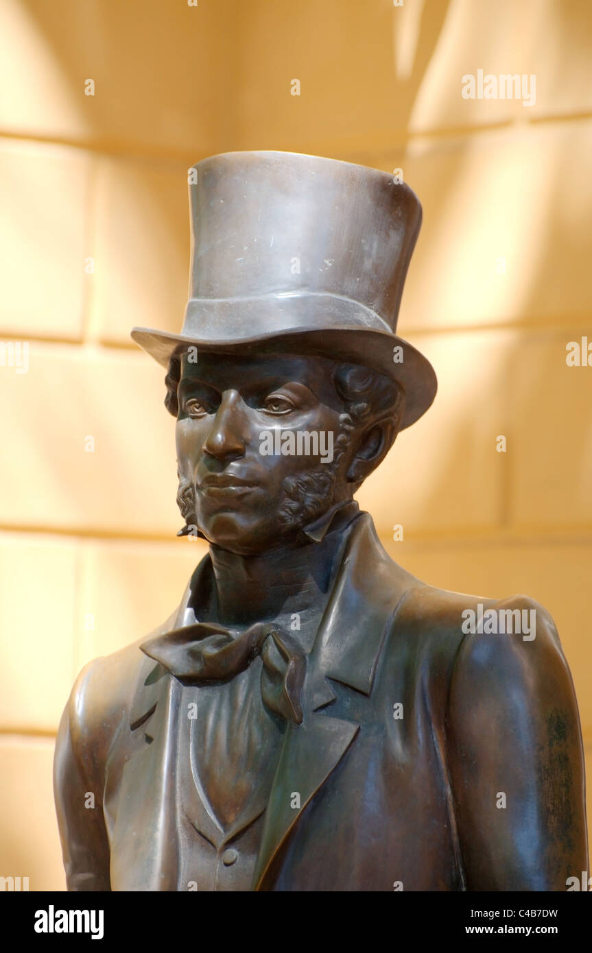 Alexandre Sergueïevitch Pouchkine, Monument Odessa, Ukraine, Europe Banque D'Images