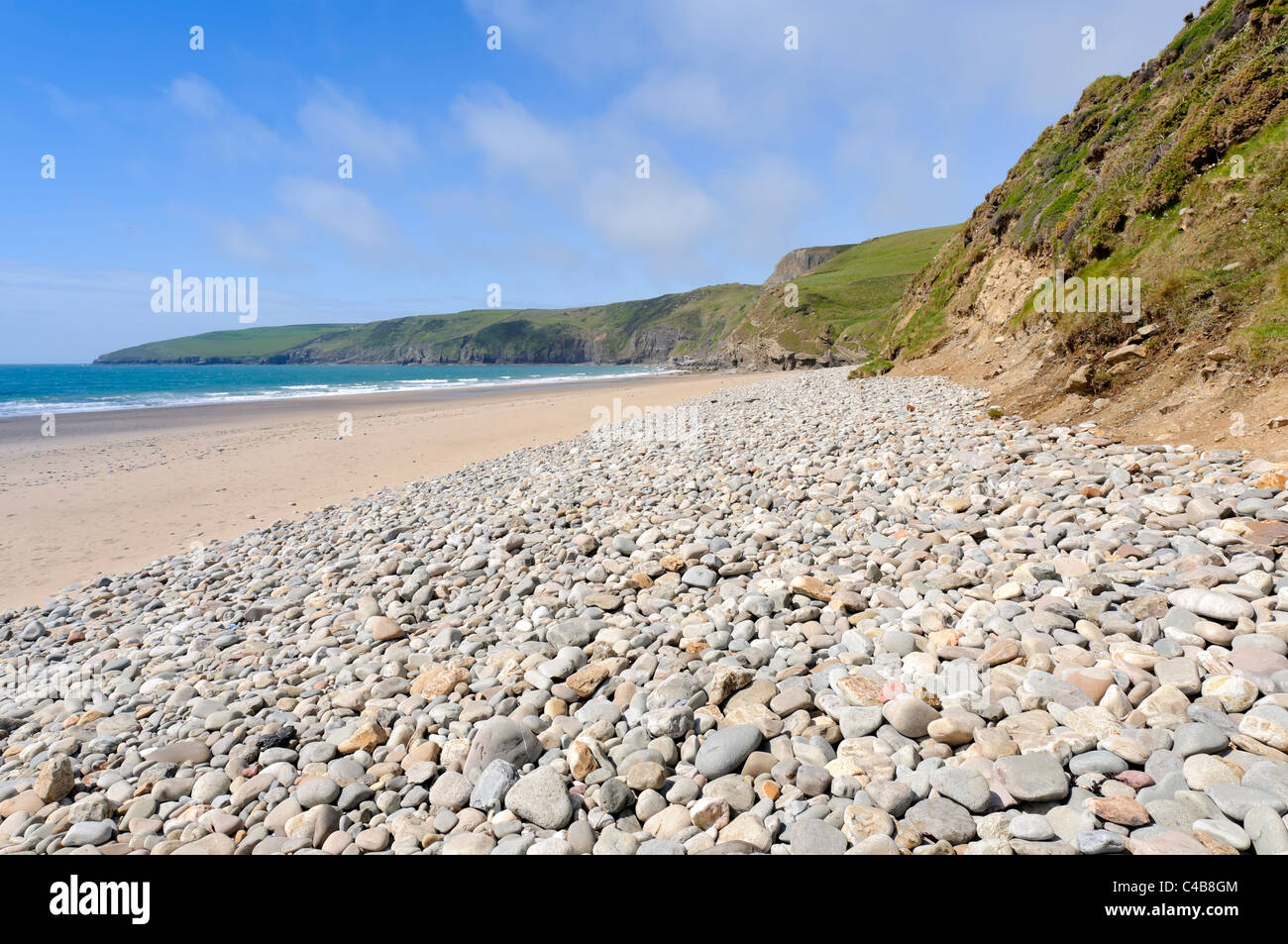 Ceiriad Porth Beach près de Abersoch Gwynedd dans Wales Banque D'Images