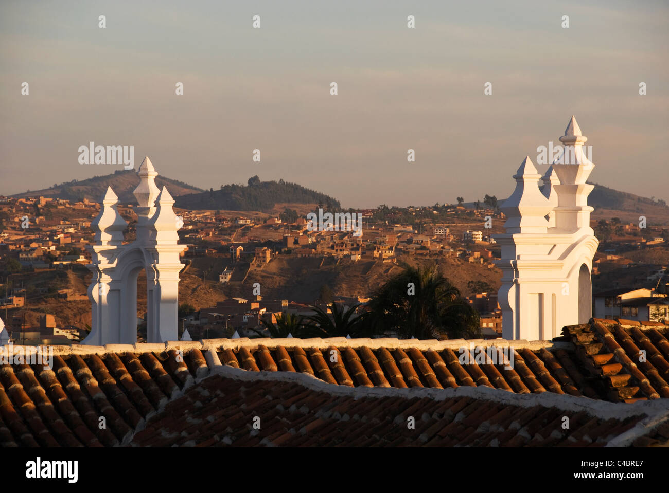 Sucre, San Felipe, Iglesia de San Felipe Neri eglise 16e c, tours Banque D'Images