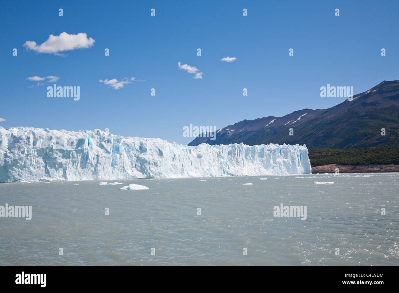 Le glacier Perito Moreno, Argentine Banque D'Images