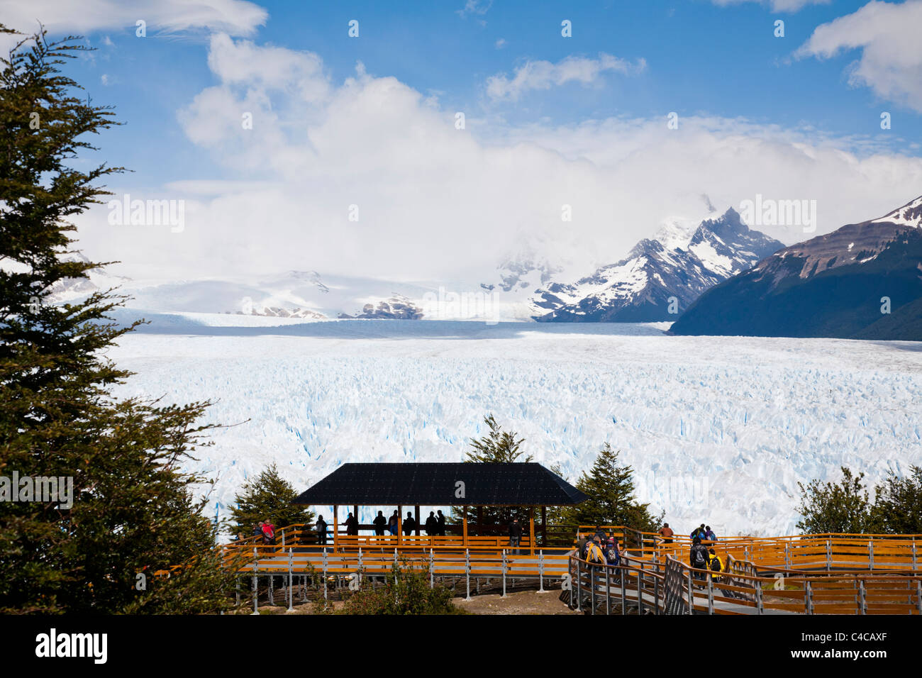 Glaciar Perito Moreno la Patagonie, Argentine Banque D'Images