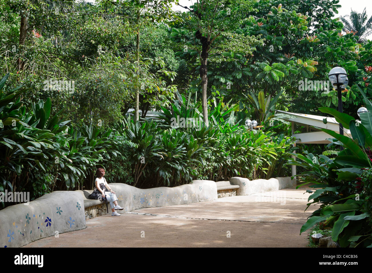 Jardin botanique, Putrajaya, Malaisie Banque D'Images