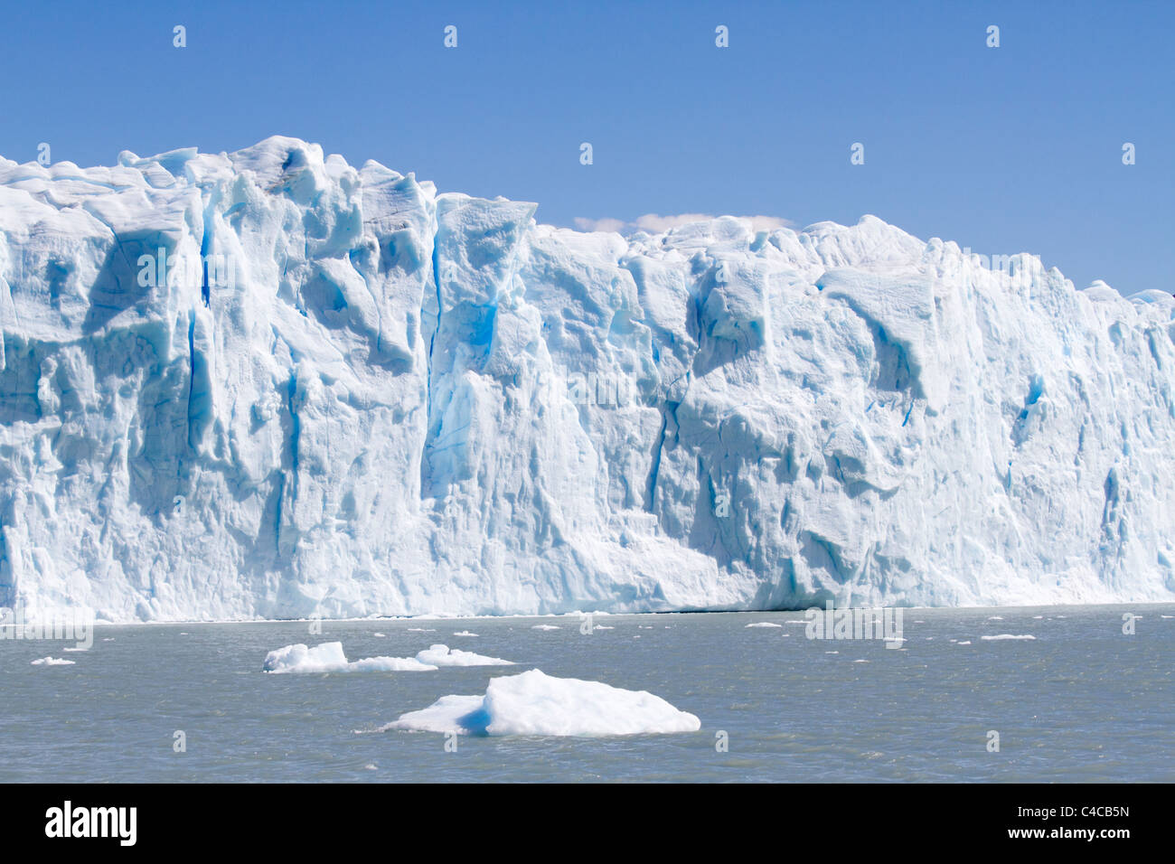 Glaciar Perito Moreno la Patagonie, Argentine Banque D'Images