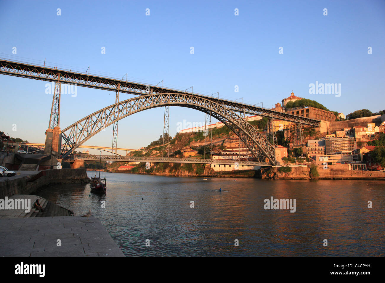 Ponte Luiz, Porto, Portugal Banque D'Images