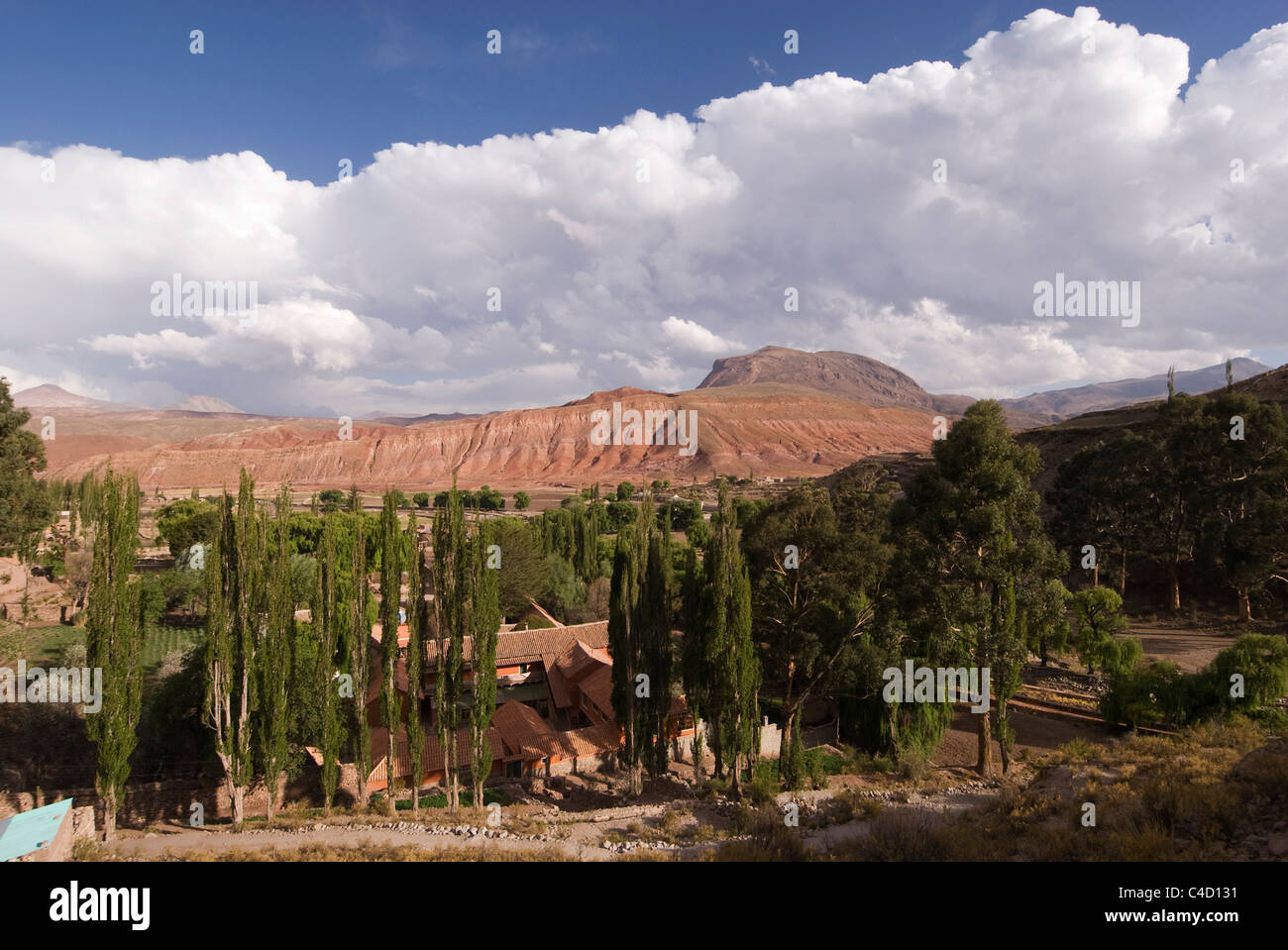 La Bolivie, de Cayara ville rurale voir Banque D'Images