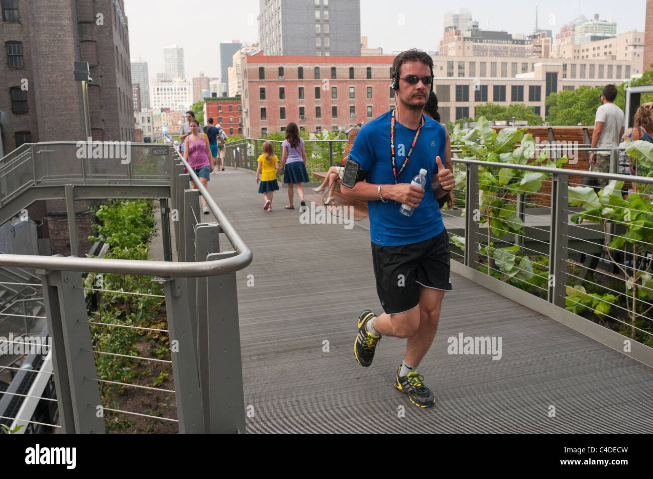 10 juin 2011 - L'article 2 de la Phase II de la highline ouverte au public cette semaine. Banque D'Images