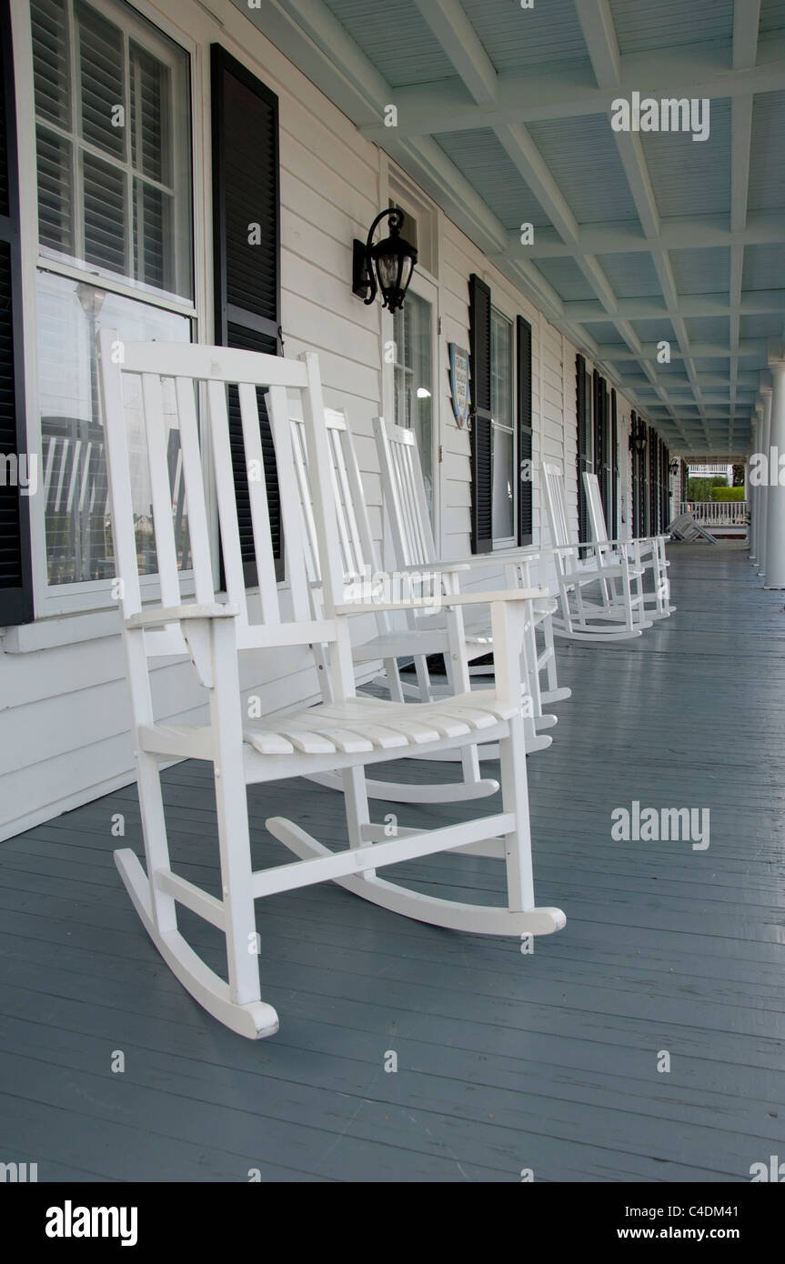 Caroline du Nord, de la mer de Beaufort. Thomas Duncan House, ch. 1849. Banque D'Images