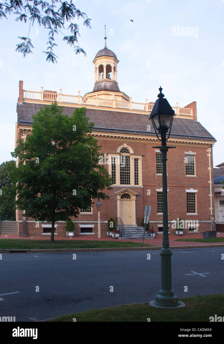 Maison de l'état historique, Dover Delaware Banque D'Images