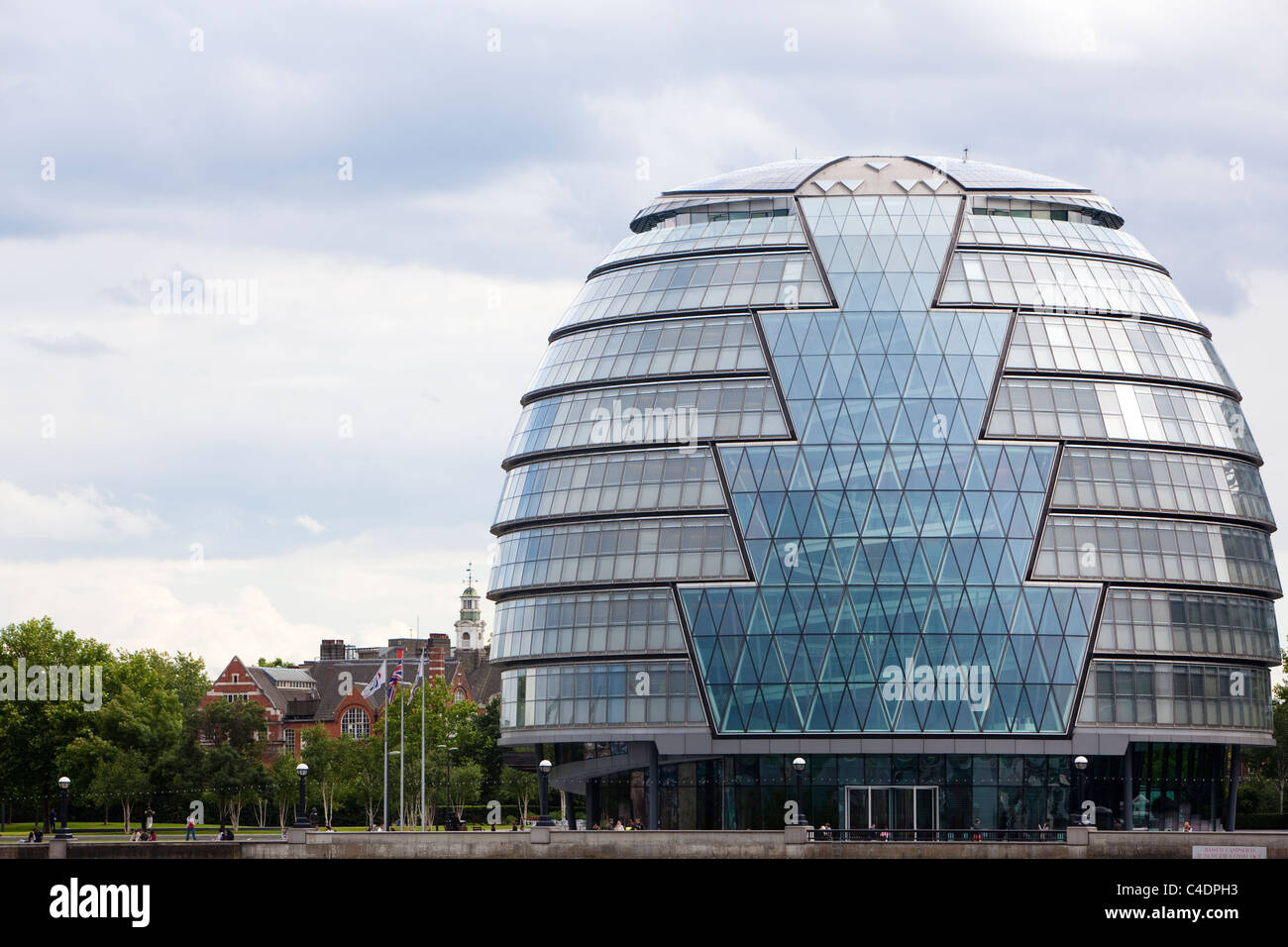 L'Édifice de l'Assemblée de Londres, Queens Promenade, London, UK Banque D'Images