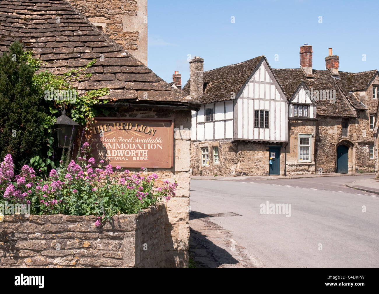 Lacock, Wiltshire England UK Banque D'Images