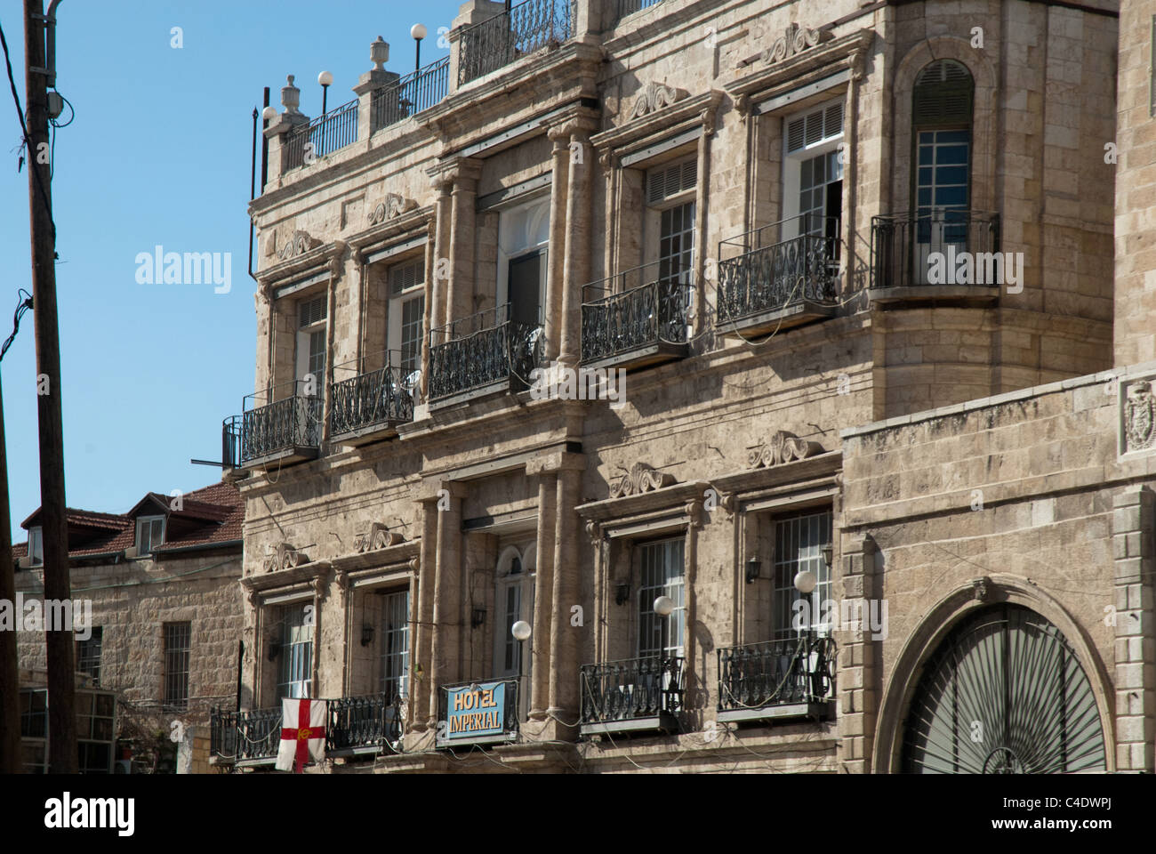 Jérusalem est une ville sainte pour les trois grandes religions abrahamiques-judaïsme, christianisme et islam. Banque D'Images