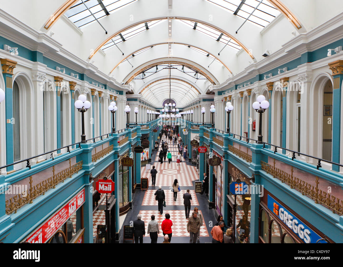 Great Western Arcade, Birmingham, West Midlands. Banque D'Images