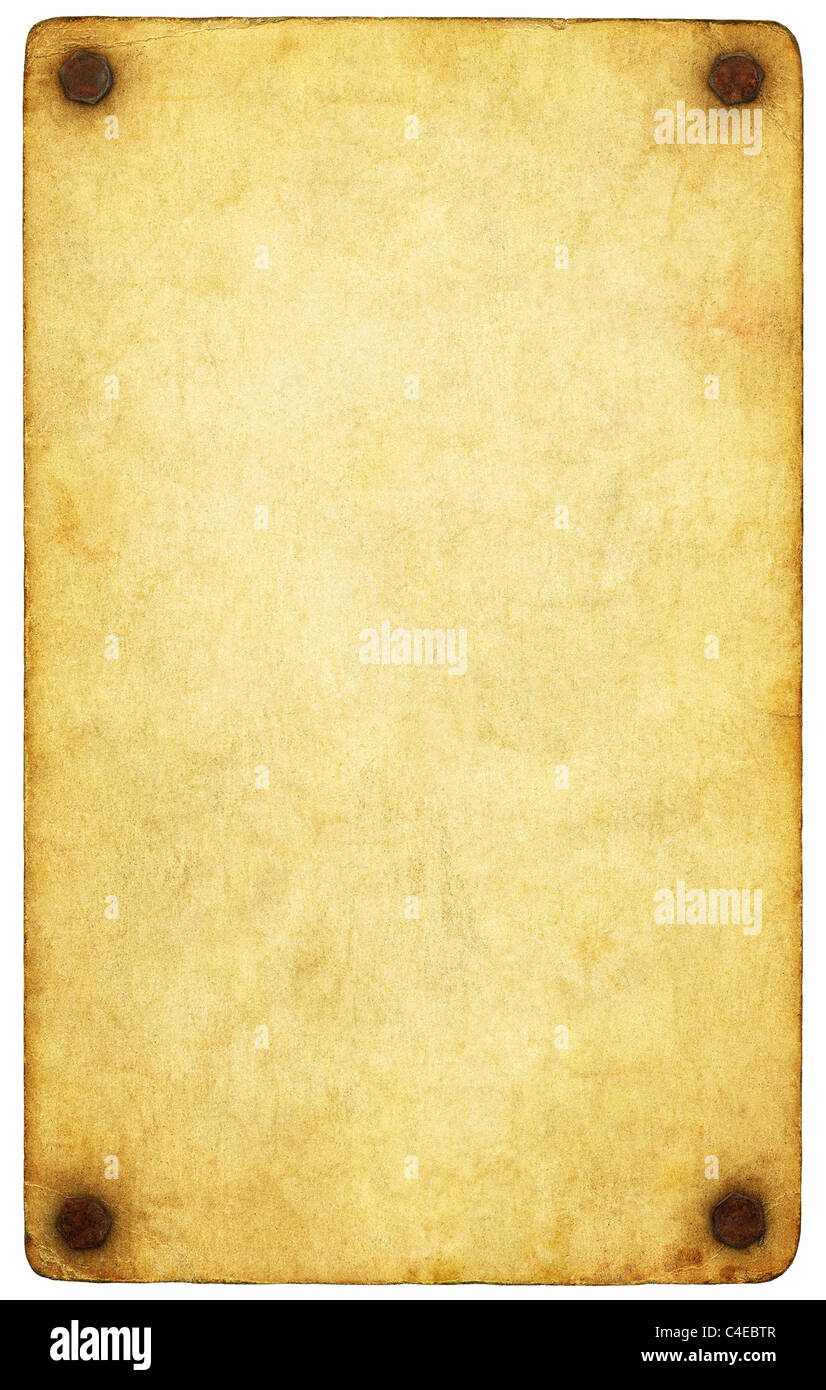 Vintage papier fond brûlé Banque D'Images