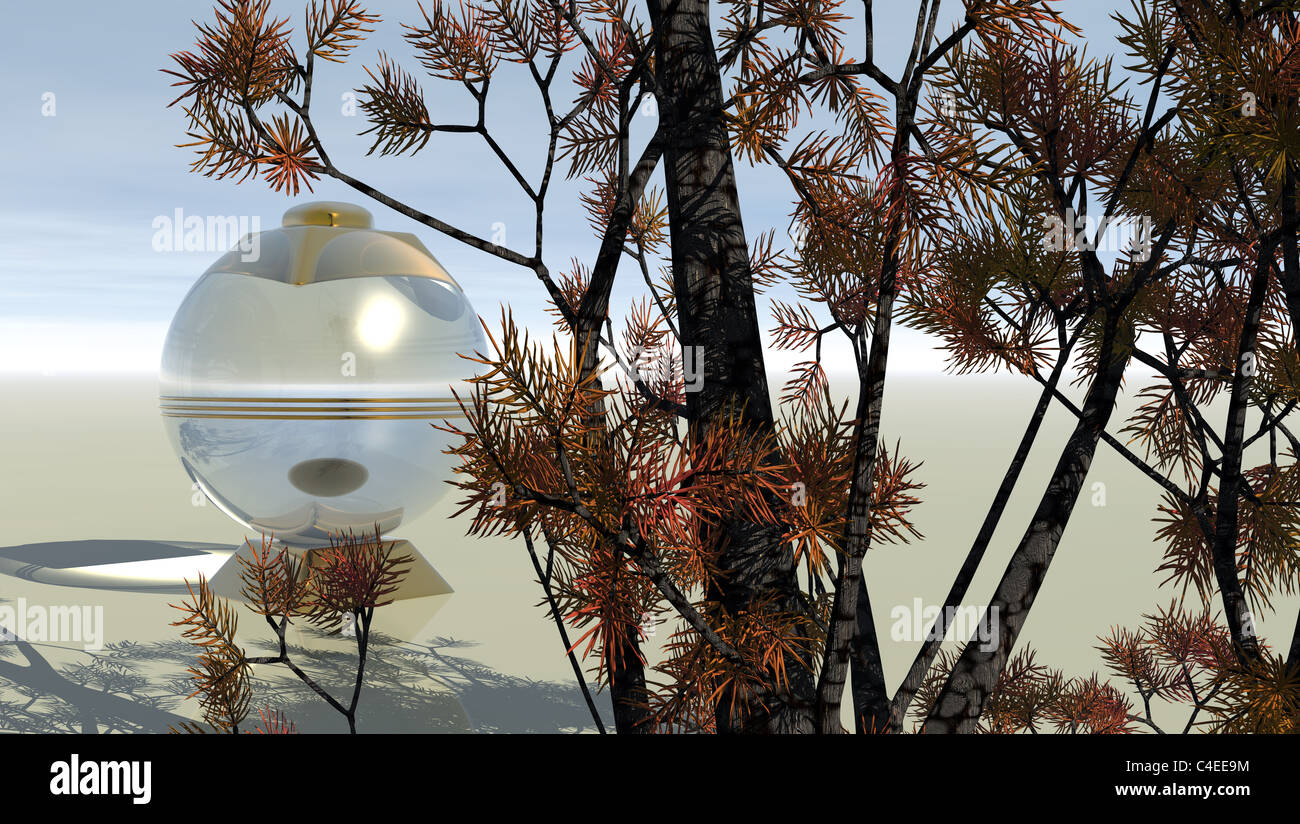 bouteille de parfum Banque D'Images