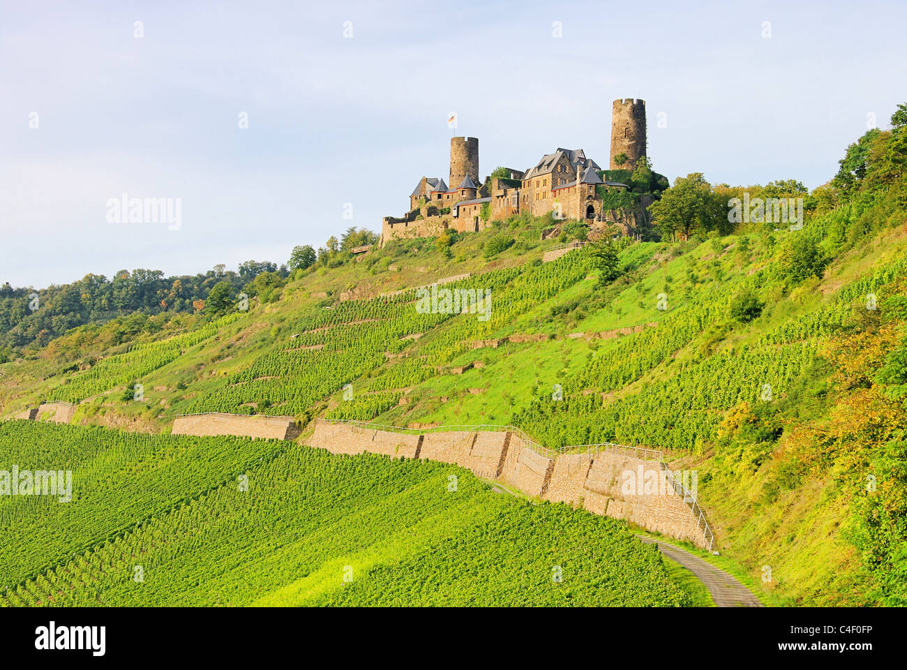 Burg Thurant - Château de Thurant 10 Banque D'Images