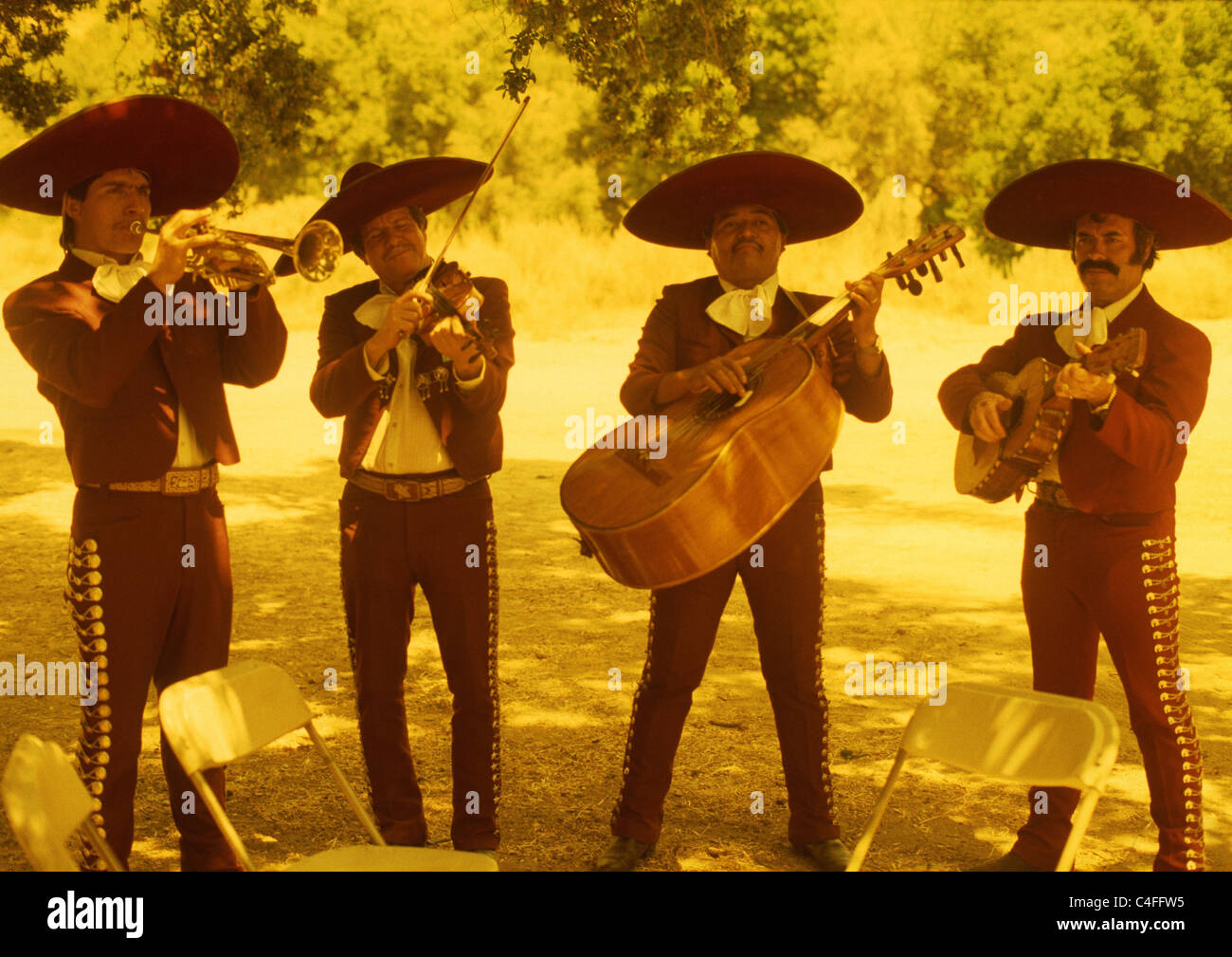 Groupe mexicain Banque D'Images